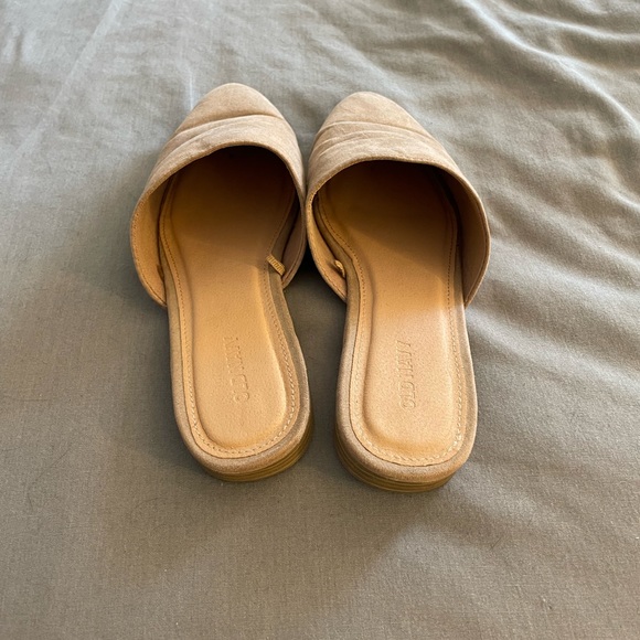 Tan Suede Mules - Picture 3 of 4
